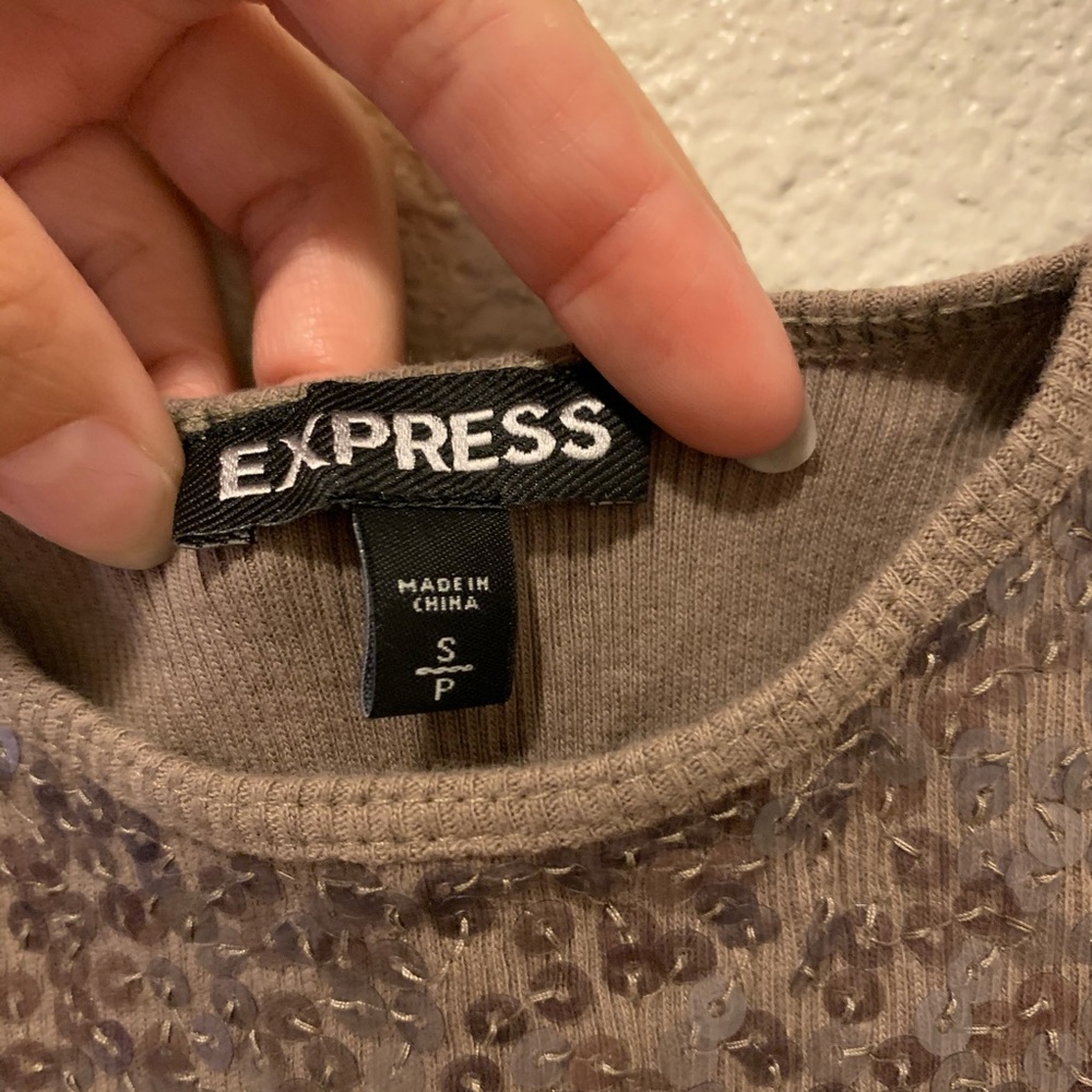 Express sparkle tank top - Picture 3 of 4